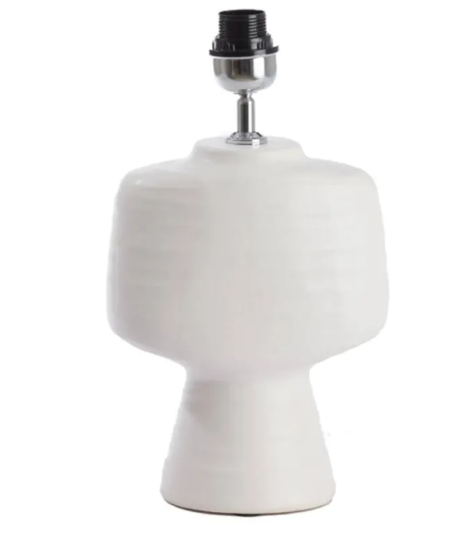 Light en Living Lampvoet 22,5x14,5x39 cm GANDORO keramiek mat crème