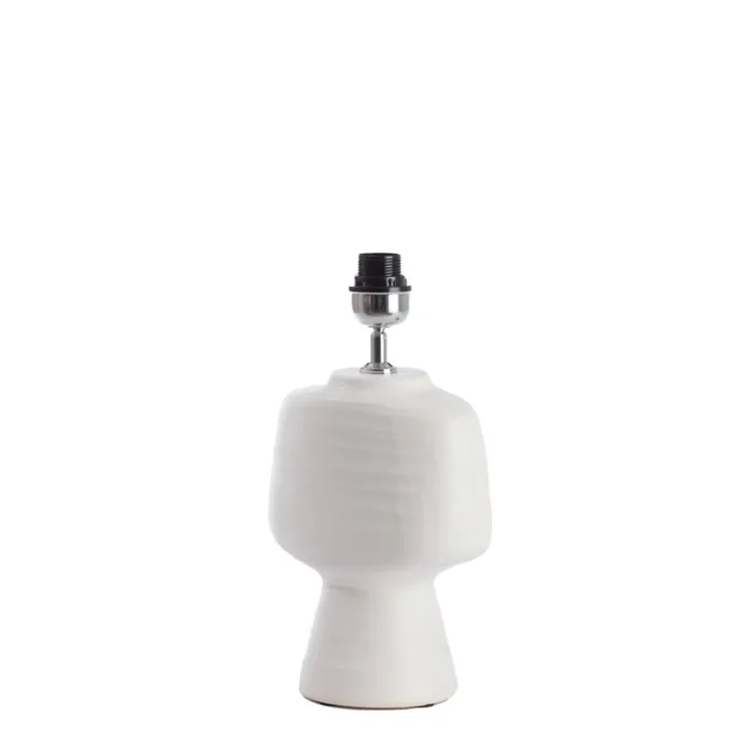 Light en Living Lampvoet 22,5x14,5x39 cm GANDORO keramiek mat crème
