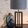 Light en Living Lampvoet 15x15x35 cm MACE mat zwart