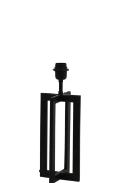 Light en Living Lampvoet 15x15x35 cm MACE mat zwart