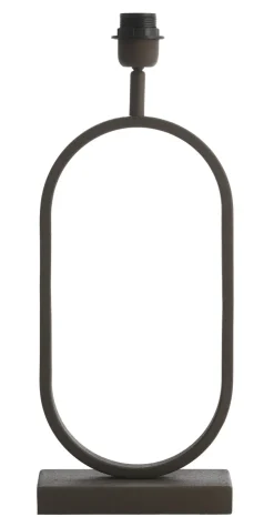 Light en Living Lampvoet 21x10x45 cm JAMIRI bruin