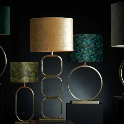 Light en Living Lampvoet 23x11,5x69 cm LUTIKA licht goud van Light & Living