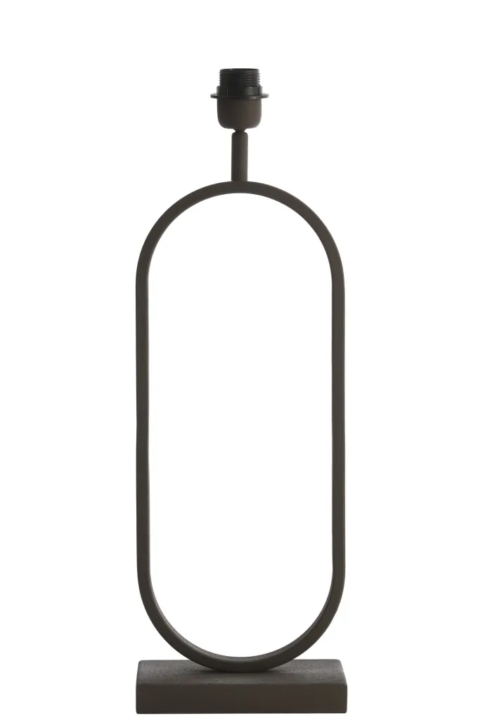 Light en Living Lampvoet 20x13x55 cm JAMIRI bruin