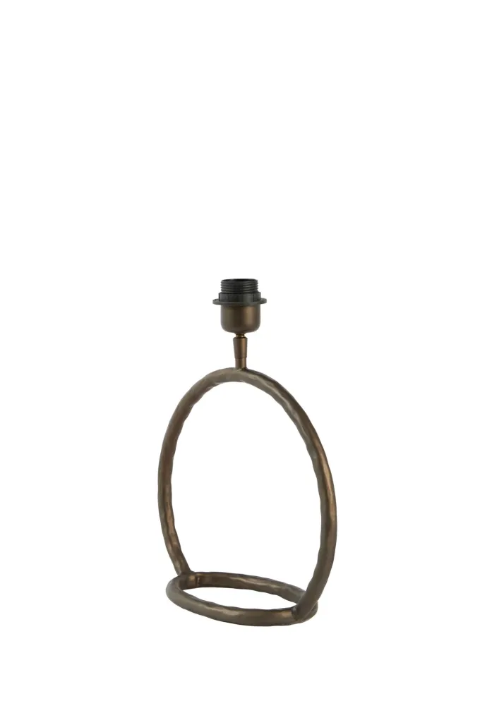 Light en Living Lampvoet 29,5x13x29 cm ELIORO mat bruin-brons