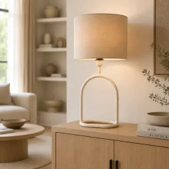 Light en Living Lampvoet 20,5x12,5x29 cm ELIORA creme