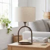 Light en Living Lampvoet 20,5x12,5x29 cm ELIORA mat bruin-brons