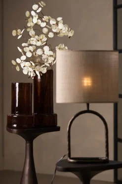 Light en Living Lampvoet 20,5x12,5x29 cm ELIORA mat bruin-brons
