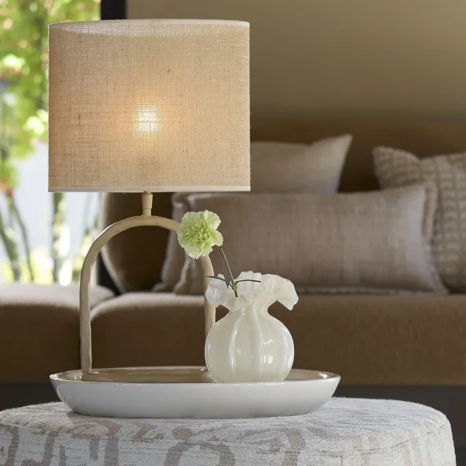 Light en Living Lampvoet 20,5x12,5x29 cm ELIORA zand
