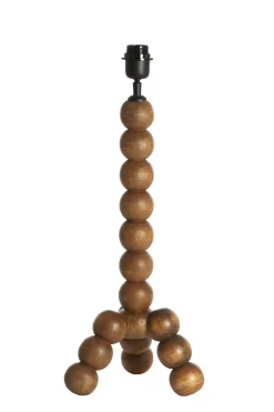 Light en Living Lampvoet 20x20x50 cm VEGLIO hout olie bruin