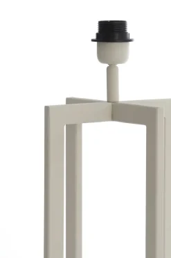 Light en Living Lampvoet 21x21x46 cm MACE crème