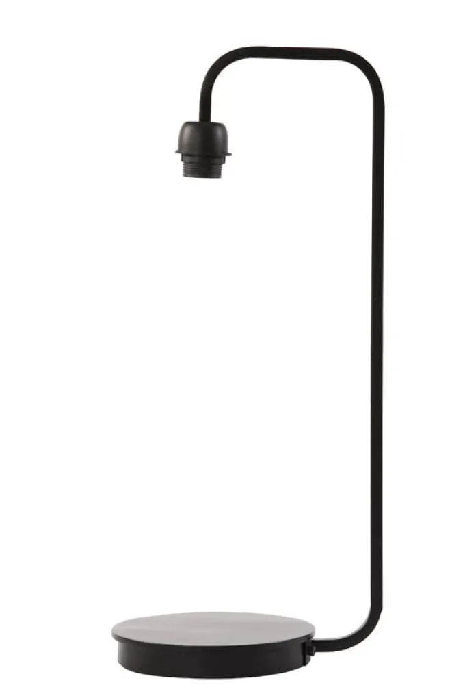 Light en Living Lampvoet 26,5x20x60 cm MARENO mat zwart
