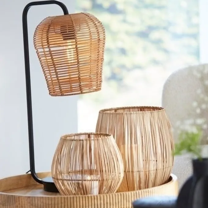 Light en Living Lampvoet 26,5x20x60 cm MARENO mat zwart
