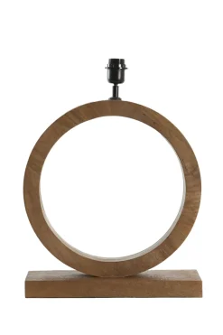 Light en Living Lampvoet 41x13x55 cm TINAR hout mat bruin