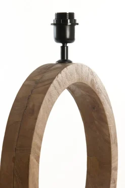 Light en Living Lampvoet 41x13x55 cm TINAR hout mat bruin