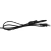 Light en Living Lampvoet 23x11,5x69 cm LUTIKA mat zwart van Light & Living