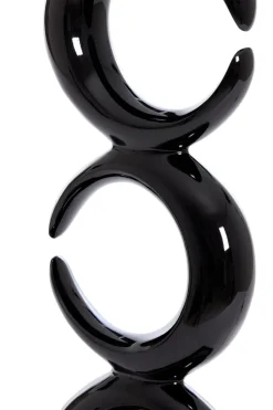 Light en Living Lampvoet 23x13x65 cm MAAN glanzend zwart