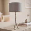 Light en Living Lampvoet 16,5x14,5x45 cm GUBA nikkel