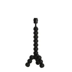 Light en Living Lampvoet 20x20x40 cm VEGLIO hout zwart