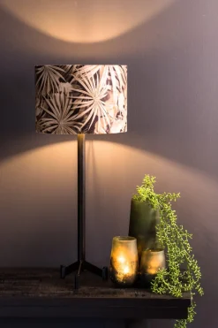 Light en Living Lampvoet 15,5x15,5x50 cm DENNIS mat zwart