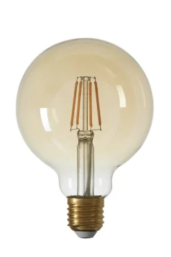 Light en Living LED globe Ø9,5x14 cm LIGHT 4W amber E27 dimbaar