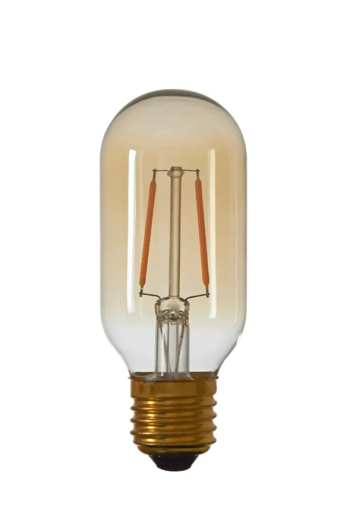 Light en Living LED staaf breed Ø4,5x11 cm LIGHT 2W amber E27