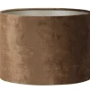 Light en Living Light & Living Lampenkap Cilinder GEMSTONE Bruin 30-30-21 cm