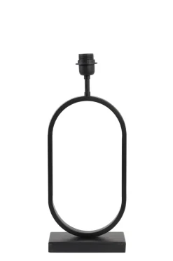 Light en Living Light & Living Lampvoet JAMIRI - 21x10x45 cm - Mat Zwart