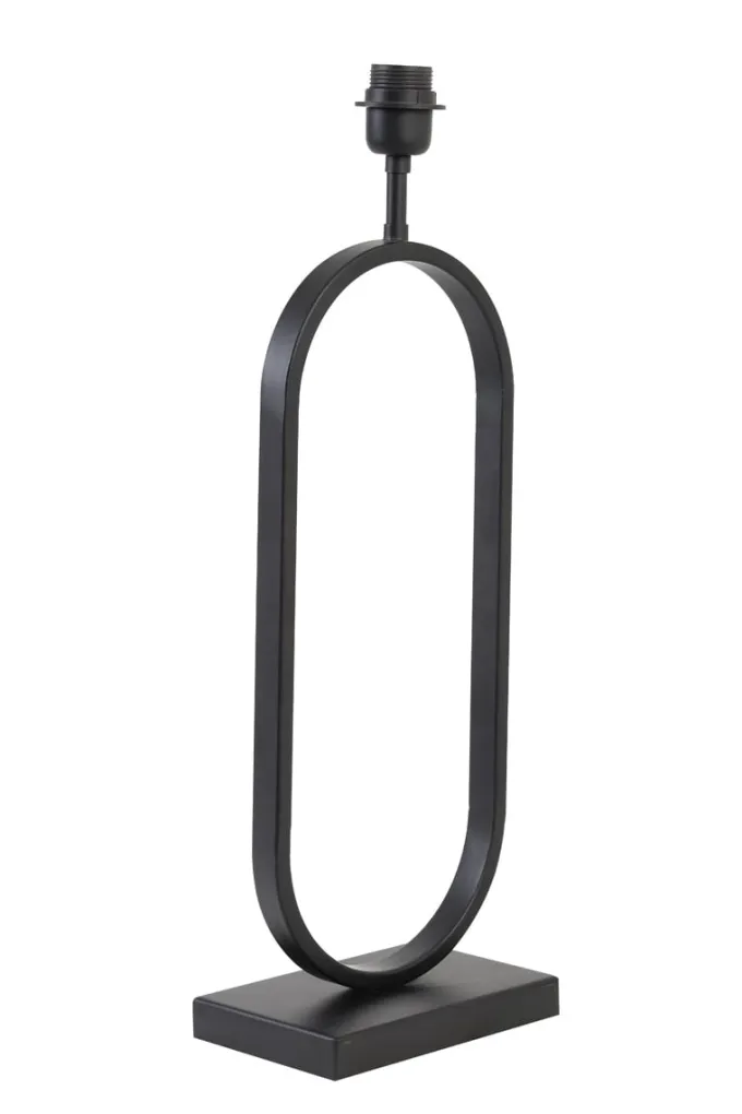 Light en Living Light & Living Lampvoet JAMIRI 21x13x55 cm - Mat Zwart