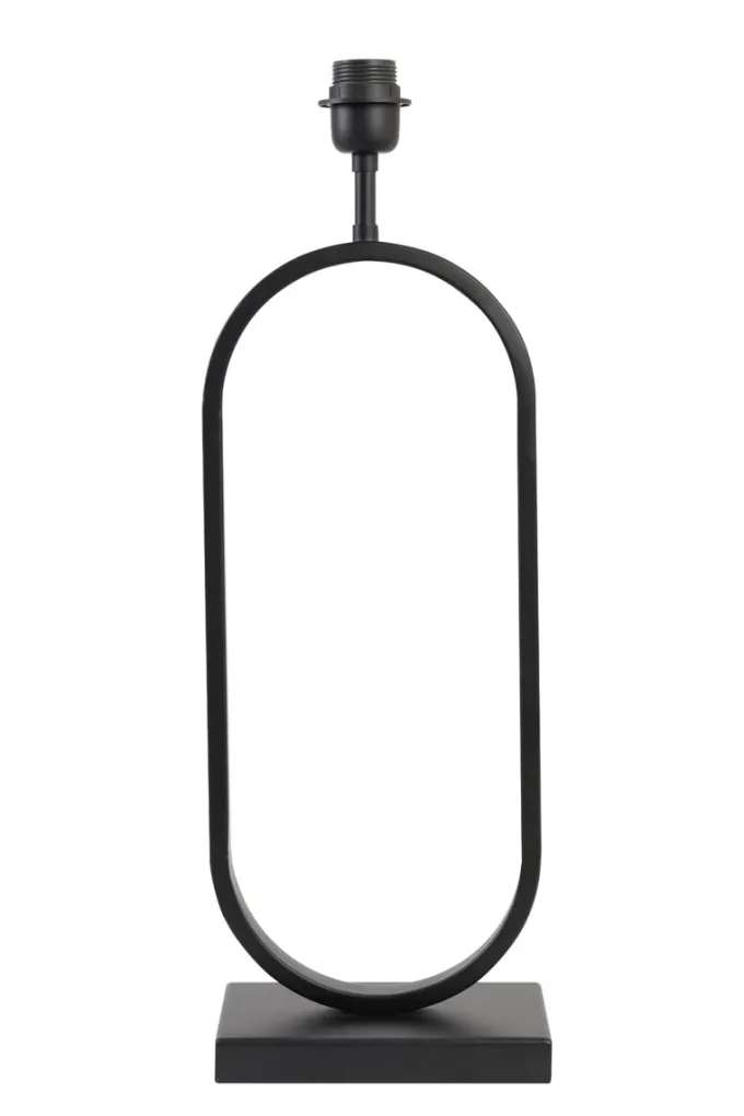 Light en Living Light & Living Lampvoet JAMIRI 21x13x55 cm - Mat Zwart