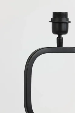 Light en Living Light & Living Lampvoet LUTIKA - Mat Zwart - 23x11,5x46 cm