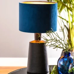 Light en Living Light & Living Lampvoet Baloe 18x14x39 cm - Mat Zwart