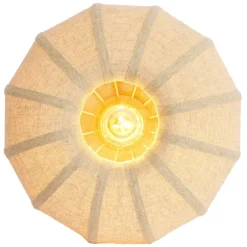 Light en Living Light & Living Plafondlamp ZOSIA Ø50x24,5 cm - Linnen Naturel