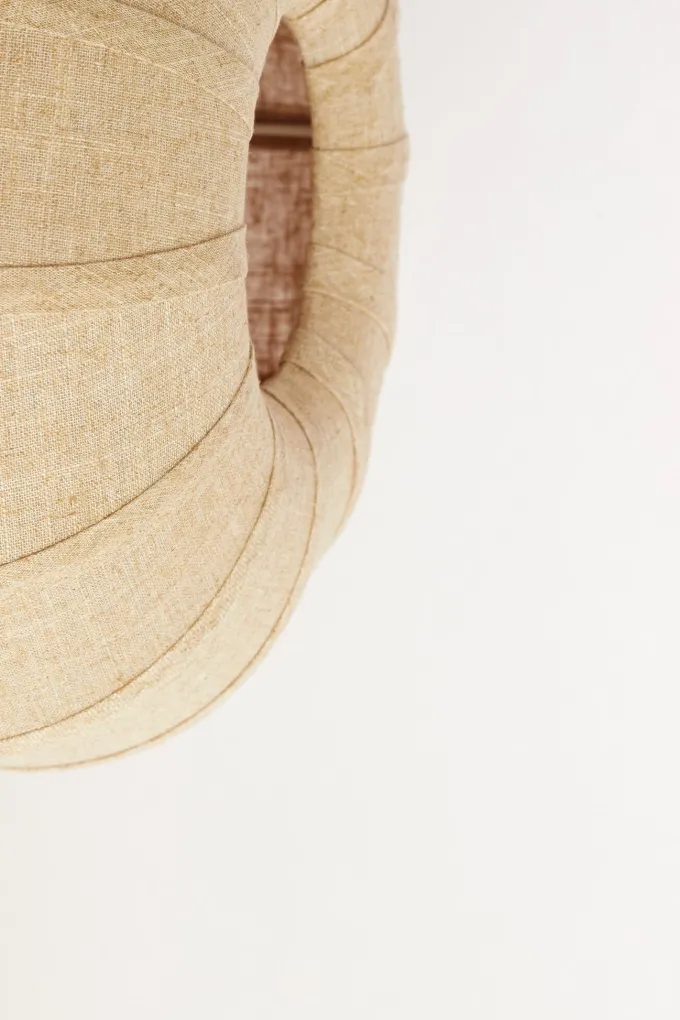 Light en Living Light & Living Plafondlamp ZOSIA Ø50x24,5 cm - Linnen Naturel