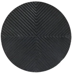 Light en Living Light & Living Schaal MATANCITA mat zwart Ø34x3,5 cm