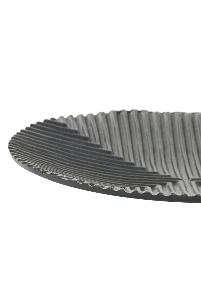 Light en Living Light & Living Schaal MATANCITA mat zwart Ø34x3,5 cm