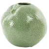 Light en Living Light & Living Vaas Orange - Keramiek - Groen - 20,5x19,5x18,5 cm