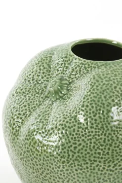 Light en Living Light & Living Vaas Orange - Keramiek - Groen - 20,5x19,5x18,5 cm