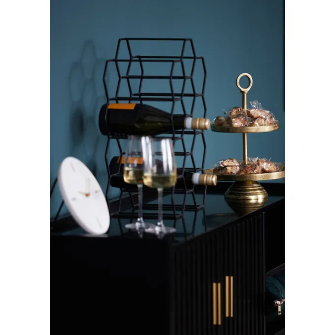 Light en Living Luxe Etagère 2-laags LUTEK Goud – Light & Living