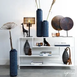 Light en Living Ornament Aap velvet Bruin