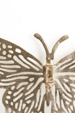 Light en Living Ornament BUTTERFLY goud 26 x 16 x 3 cm