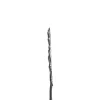 Light en Living Ornament op voet 36x6x39 cm LEAF mat zwart
