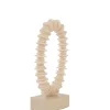 Light en Living Ornament op voet 10x22x40 cm RING zand