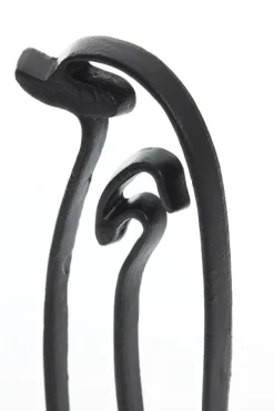 Light en Living Ornament op voet Pinguïn mat zwart - Stijlvol metalen woonaccessoire