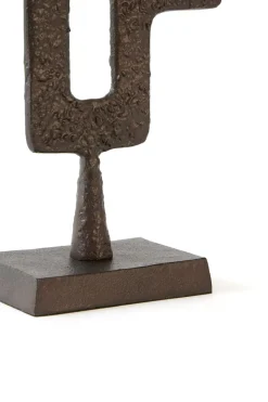Light en Living Ornament op voet 23,5x10x54 cm VEX donker bruin