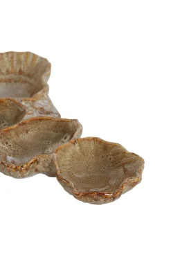 Light en Living Ornament / schaal 29x15,5x3 cm CINDEL keramiek bruin