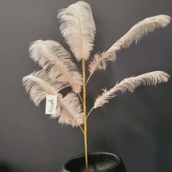Light en Living Ornament 5 veren 129 cm FEATHER licht oud roze