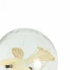 Light en Living Ornament Ø8x8 cm BUTTERFLY glas creme