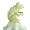 Light en Living Ornament Ø15,5x19,5 cm FROSCH keramiek lichtgroen+lichtblauw