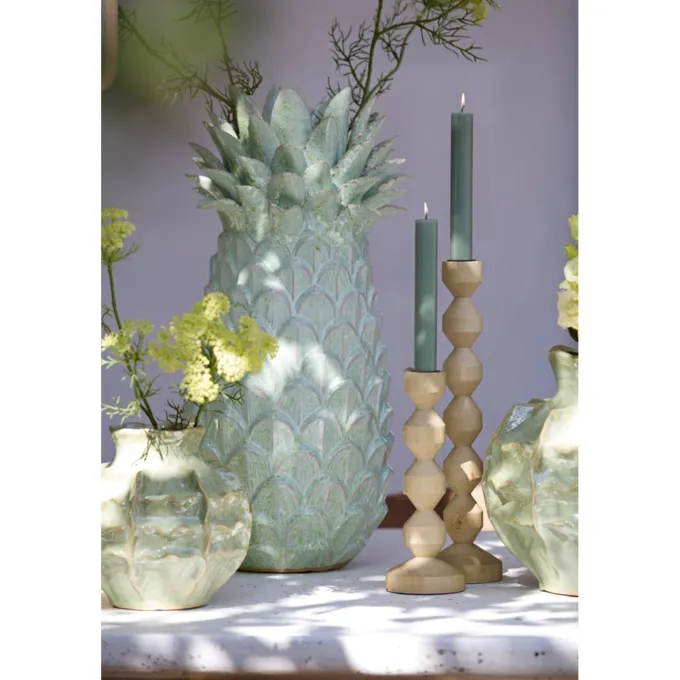Light en Living Ornament Ø29x55,5 cm NANASI keramiek mint groen