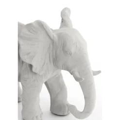 Light en Living Ornament 30,5x18,5x24 cm ELEPHANT crème